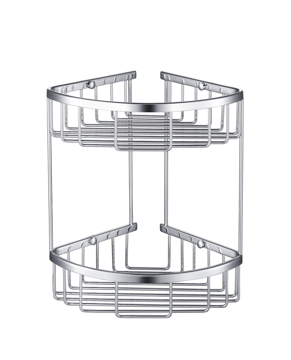 Фото Полка угловая двойная Timo Nelson 150082/00 хром