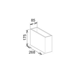 Ящик для хранения мелочей Keuco Royal 60 32190000002