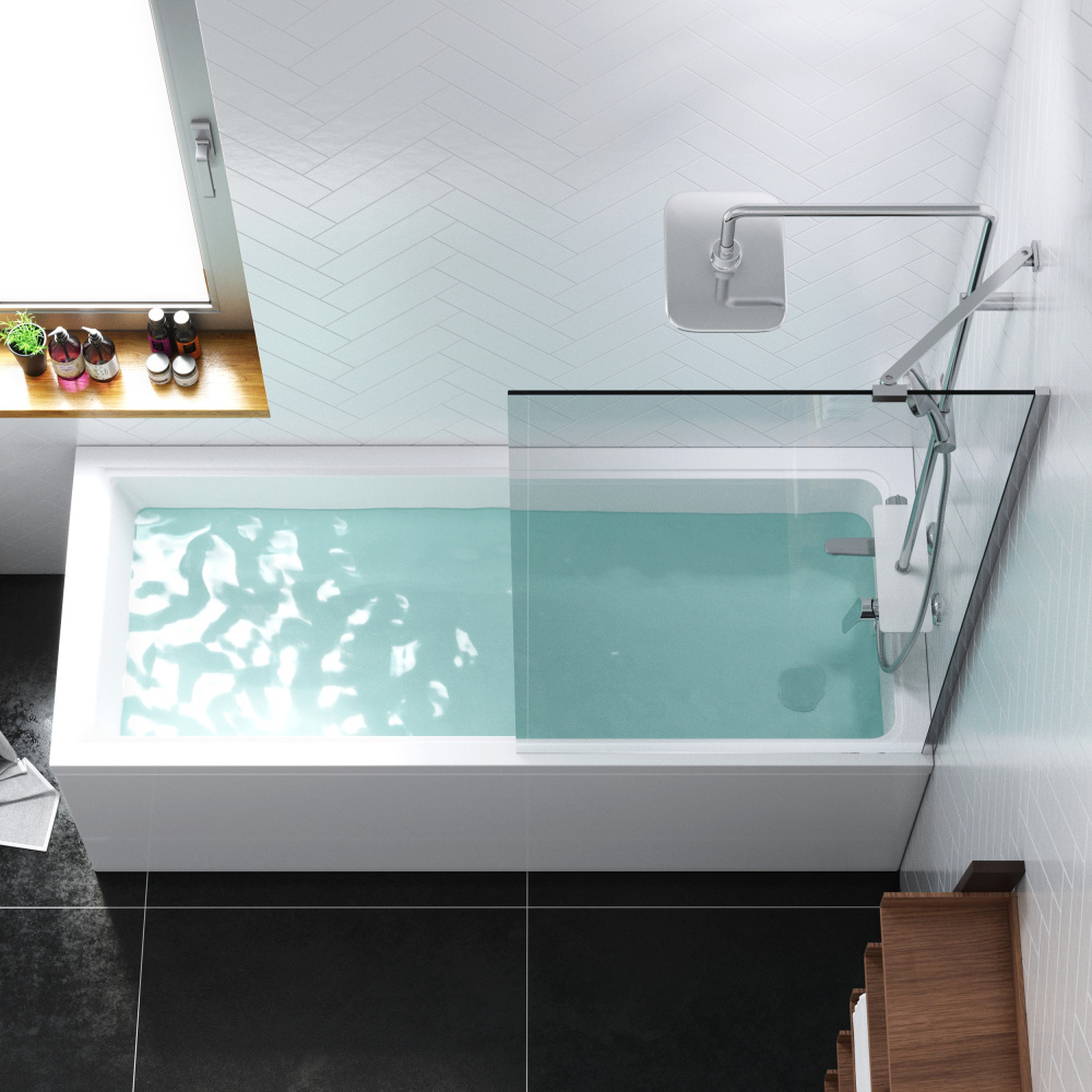 Damixa Skyline DX35WBS-080-140MT Душевая шторка на ванну 80х140 см