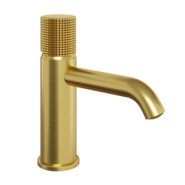 Фото Смеситель для раковины Paini Cox grip 7GPJ205O золото
