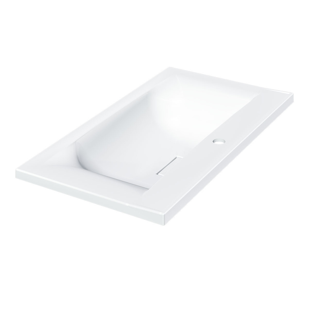 Раковина из искусственного камня Vincea (VCB-3M800W) белый