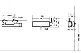 Смеситель для душа Bravat Arc (F96061K-01-ENG)