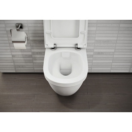Комплект унитаза Vitra S 50 5956B003-0101 с гигиеническим душем Vitra Minimax S A49218EXP с сиденьем