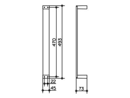 Фото Полотенцедержатель Keuco Edition 11 11170010000, хром