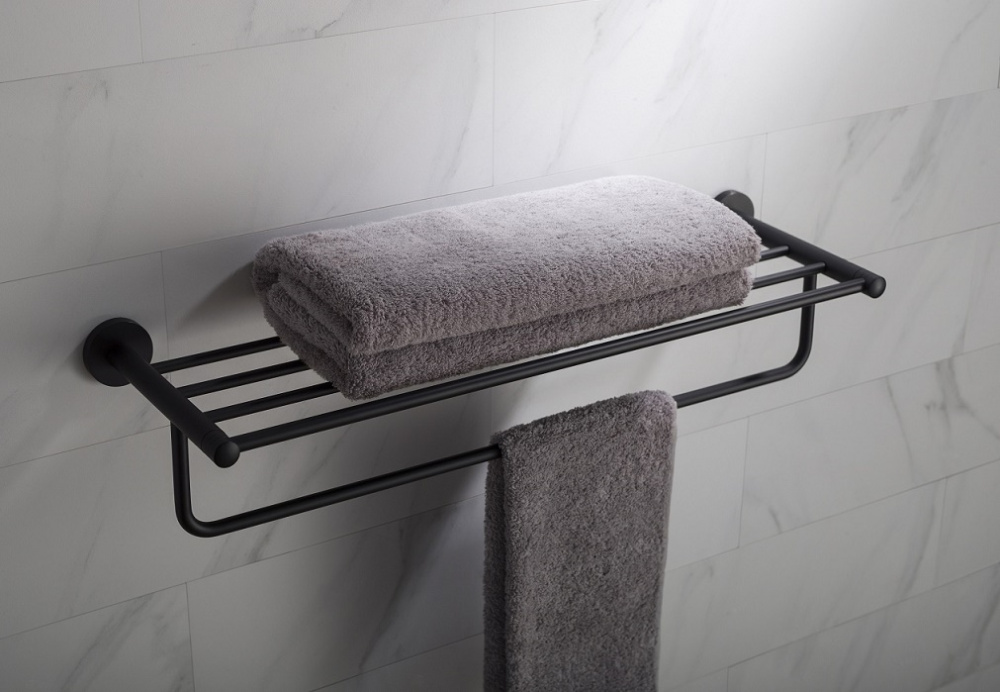 Фото Полка для полотенец Timo Saona 13058/03 черный