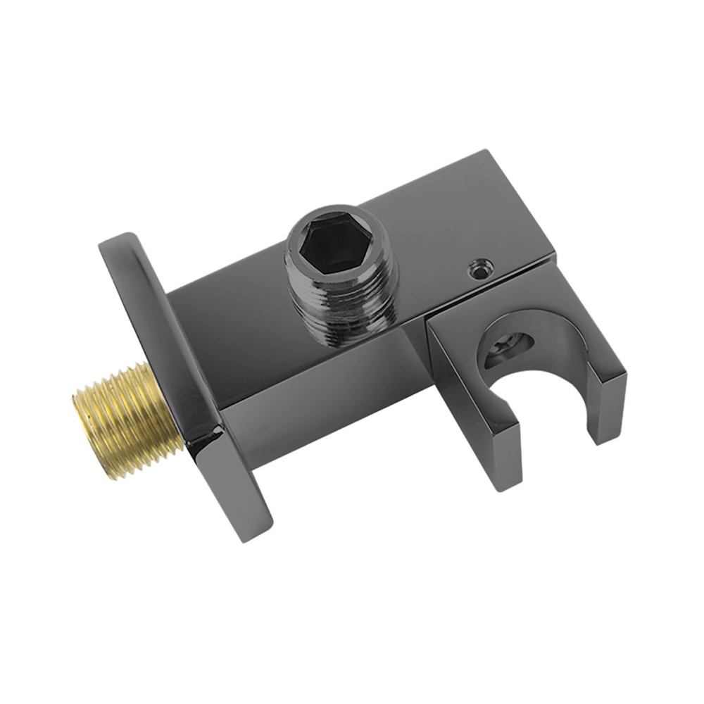 Фото Держатель ручного душа Vincea (VSC-41GM) вороненая сталь