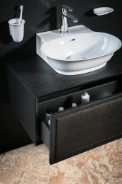 Раковина Laufen New Classic 8.1585.2.757.104.1 50 х 45 х 17 см, SaphirKeramik, 1 отверстие, белый ма