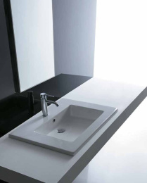 Раковина 86 см Galassia Meg11 (2031), цвет белый