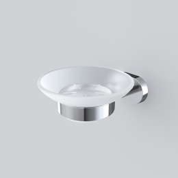 Фото Стеклянная мыльница Am.Pm Sense (A7434200) хром