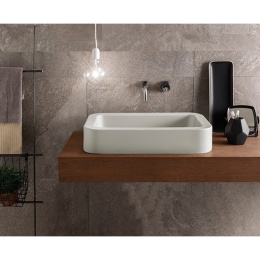 Раковина накладная Globo Stone (SS060.BI) белый
