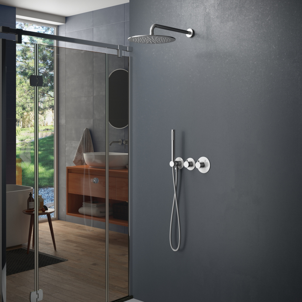 Фото Душевая система встроенная с термостатом Timo Saona SX-2359/00SM хром