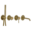 Смеситель для ванны Remer X Style X96S03ROXXVO, состаренная латунь
