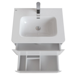 Фото Тумба с раковиной Iddis  Edifice белая,  60 см (EDI60WFi95K)