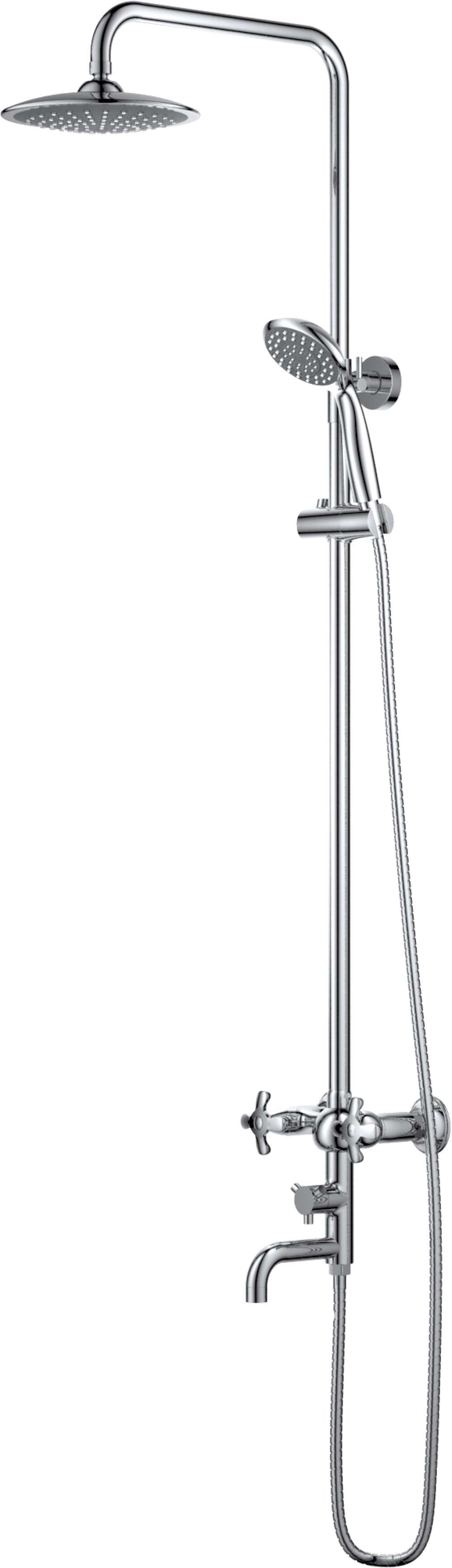 Душевая система D&K Hessen.Lorsch (DA1414701B09) хром