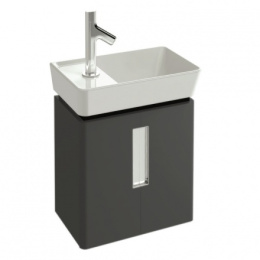 Фото Тумба под раковину Jacob Delafon Reve 40 см, EB1138-442, антрацит