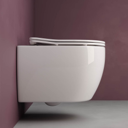 Подвесной унитаз Ceramica Nova PLAY CN3001 с сиденьем