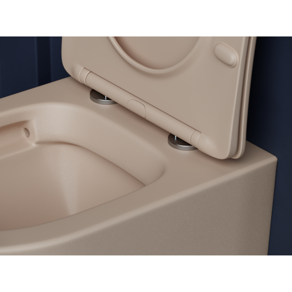Подвесной унитаз Ceramica Nova Balearica CN6000MC Rimless с сидением