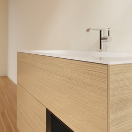 Villeroy Boch Finion G040PDPC Тумба под раковину 996х498 мм (black matt/oak veneer)