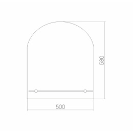 Зеркало MIXLINE Арка 525475