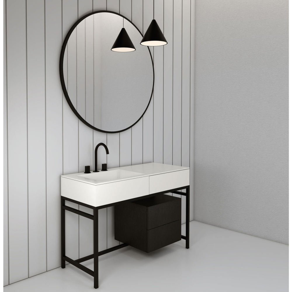Ceramica CIELO Milano MILA - Раковина врезная 120*50 см (цвет - белый глянцевый)