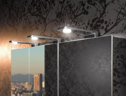 Зеркальный шкаф Keuco Royal Universe 12704171301, алюминий