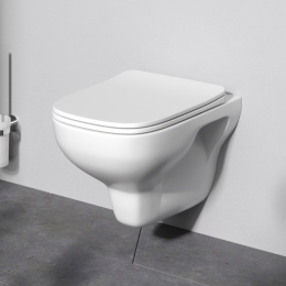 Фото Подвесной унитаз с сиденьем микролифт Am.Pm X-Joy (C85A1702SC) Белый