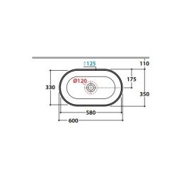Раковина Globo Forty3 (FO061.BI) белый