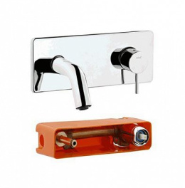 ADELL Смеситель встраиваемый для унитаза с биде хол/гор RONDO