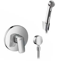 Встроенный гигиенический душ Гигиенический душ Hansgrohe Logis комплект 71606000/3212900