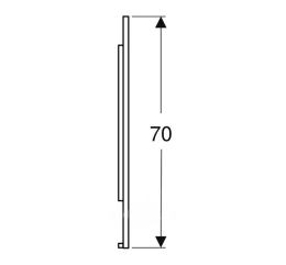 Зеркало с подсветкой Geberit Option Plus 90x70 502.783.00.1