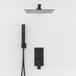 Фото WasserKRAFT A66209 Встраиваемый комплект для душа с верхней душевой насадкой и лейкой