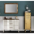 EBAN Rachele Комплект мебели с зеркалом  Aurora, со столешницей (золото) и встроенной раковиной, 108