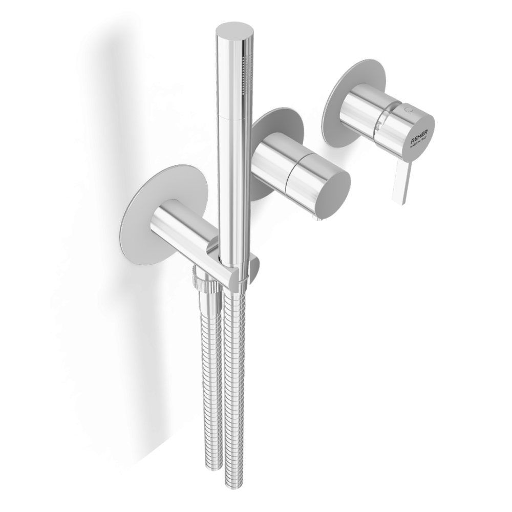 Фото Смеситель для душа Remer Metrica MC97D2PWB, хром