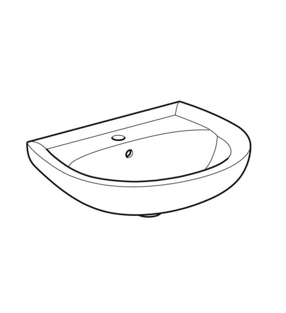 Geberit Renova 223065000 Раковина, подвесная
