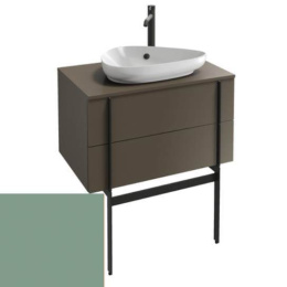 Тумба под раковину Jacob Delafon Nouvelle Vague 80 см, EB3039-G95, оливковый глянцевый