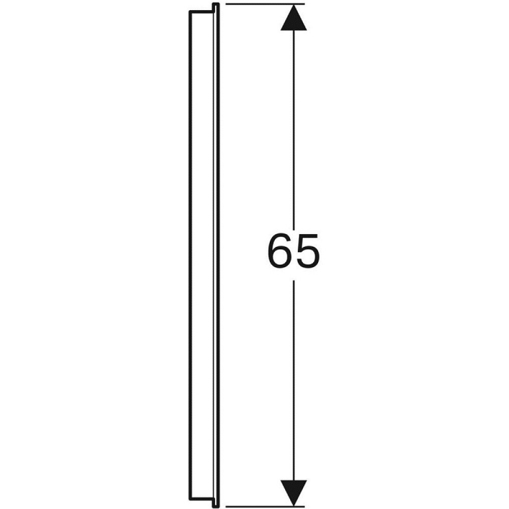Geberit Option 500.585.00.1 Зеркало, с подсветкой