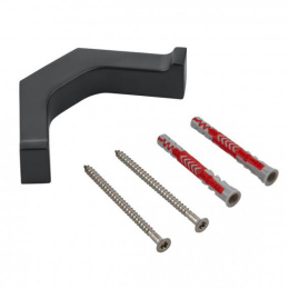 Крючок для ванной Keuco Edition 11 11115130000, матовый черный хром