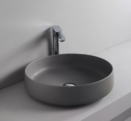 Раковина накладная 48 см ArtCeram Cognac (COL002 15 00) серый
