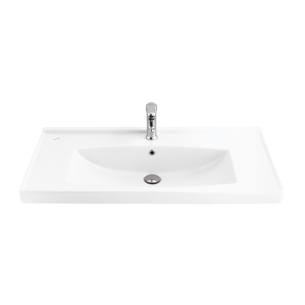 Фото CREAVIT Раковина TF200 мебельная (100см) TF200-00CB00E-0000 (TF200.00000)