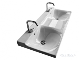 Раковина двойная Kerasan Buddy 340401*1