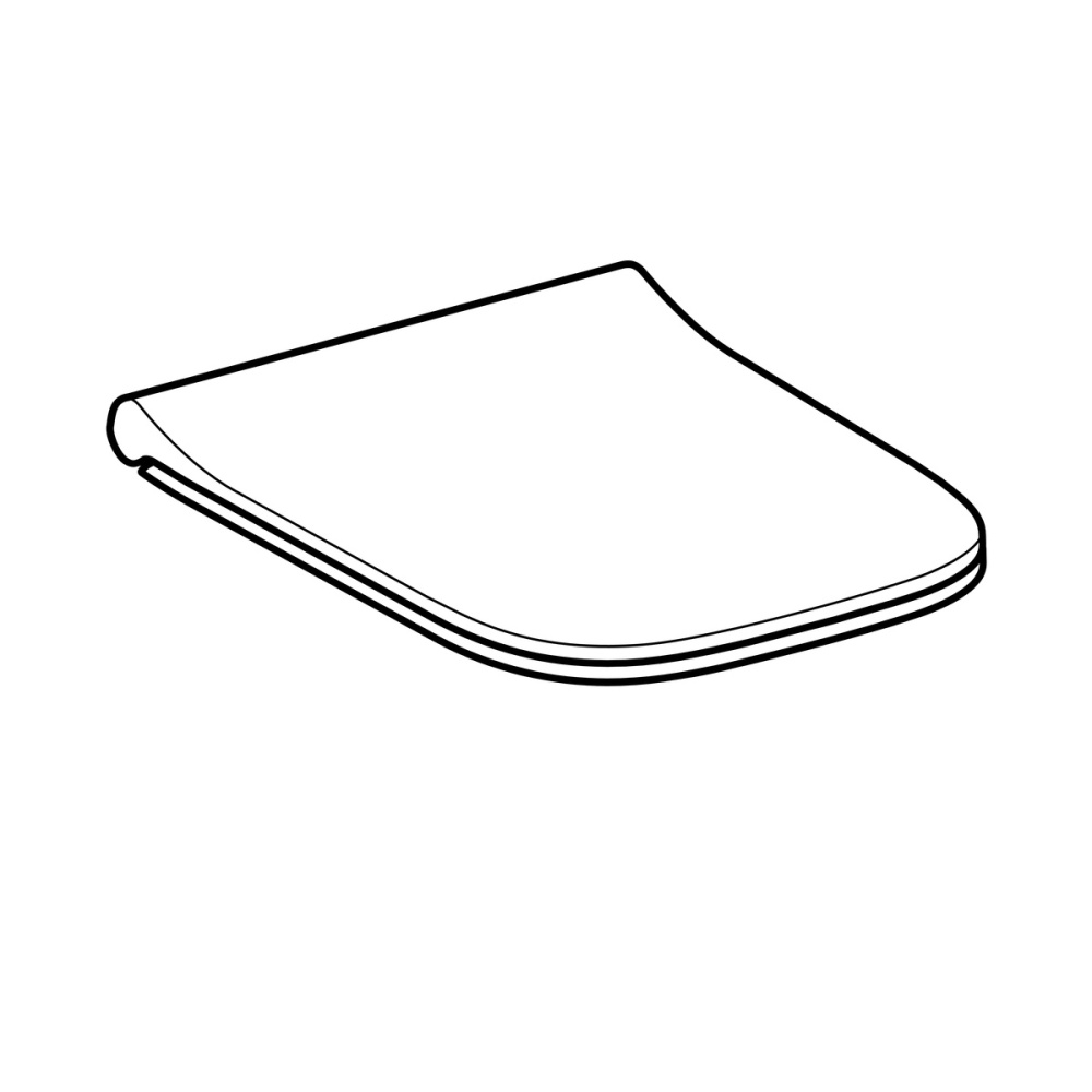 Geberit Smyle 500.688.01.1 Сиденье с крышкой, для унитаза