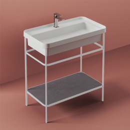 Фото Полка для консоли ArtCeram Fuori Scala (TFC004 41 00) белый