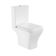 Унитаз-компакт напольный VitrA Polar (Полар) 9843B003-7201 с сиденьем микролифт белый