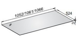 Фото Стеклянная крышка Keuco Edition 11 31324YY9002