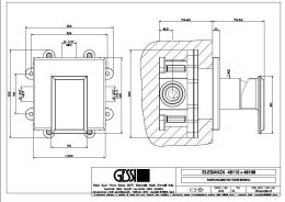 Внешние части для смесителя Gessi Eleganza (46106#031) хром