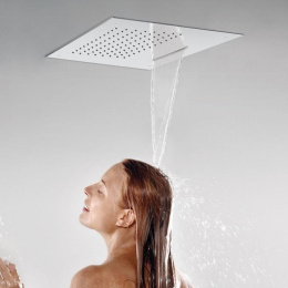 Верхний душ с каскадом, 500*500 Tres Showers 29995501