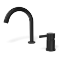 Смеситель для раковины Remer Metrica MC57GM, оружейная сталь PVD