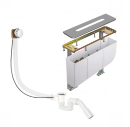 Фото Монтажный блок Kludi Rotexa (7879405-00) желтый белый