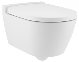 Подвесной унитаз с функцией биде Serel Smart SM12BM 35.5 x 48.5 x 33.5 см сиденье, Soft Close, белый