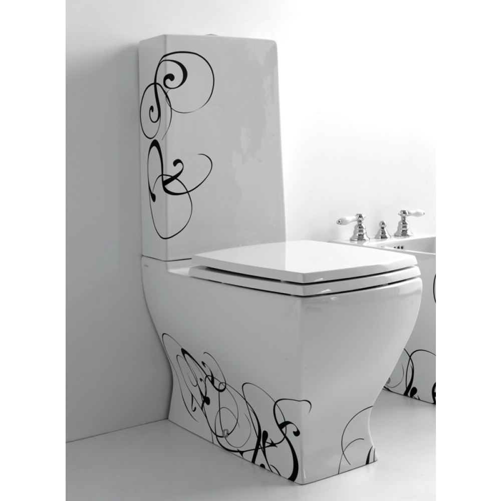 Унитаз моноблок ArtCeram Jazz (JZV003 01 00) белый